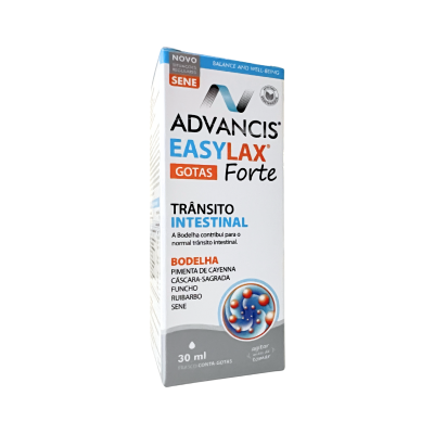 Embalagem do produto Advancis EasyLax Gotas Forte para trânsito intestinal