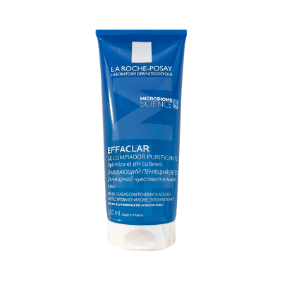 Gel limpa rosto azul da La Roche-Posay Effaclar