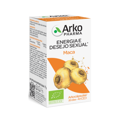 Suplemento Arko Pharma Maca com energia e desejo sexual