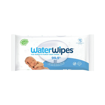 Pacote de toalhetes húmidos para bebé WaterWipes
