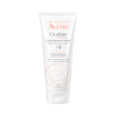 Tubo branco de creme Avène Cicalfate 100 ml