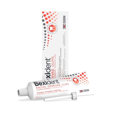 Pasta dentífrica Bexident para tratamento de gengivas