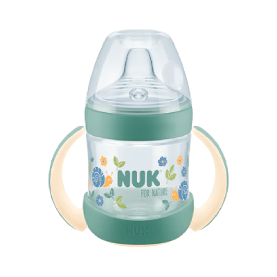 Biberão de bebé com tampa e pega