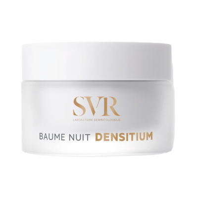 Frasco branco de creme SVR Baume Nuit Densitium