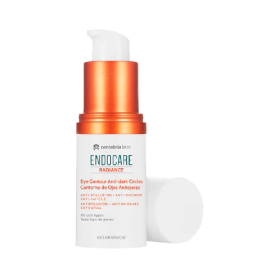 Frasco de creme Endocare Radiance para contorno de olhos anti-olheiras
