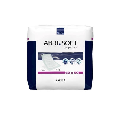 Pacote de almofadas absorventes Abri Soft Superdry 60x90 cm
