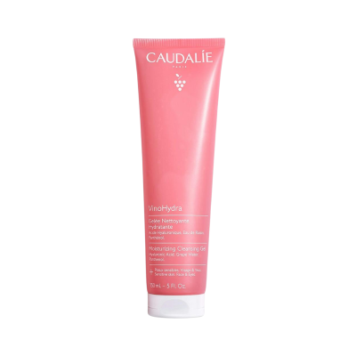 Gel de limpeza hidratante Cor-de-rosa VinoHydra Caudalie 150 mL