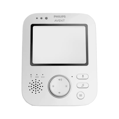 Dispositivo PHILIPS AVENT branco com ecrã e botões