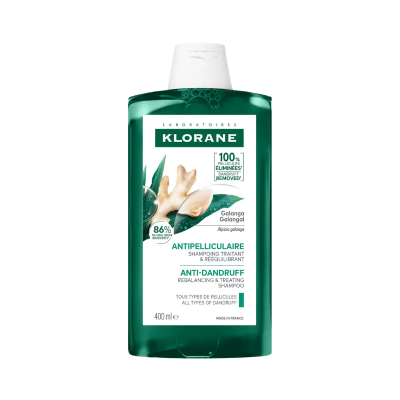 Shampoo anti-caspa KLORANE Galanga 400 ml