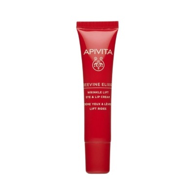 Tubo vermelho de creme anti-rugas APIVITA Beevine Elixir