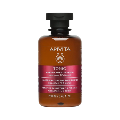 Frasco de champô tónico APIVITA para mulheres 250 ml