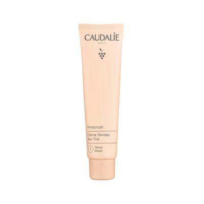 Produto tubo creme cor bege claro CAUDALÍE Vinocrush Skin Tint