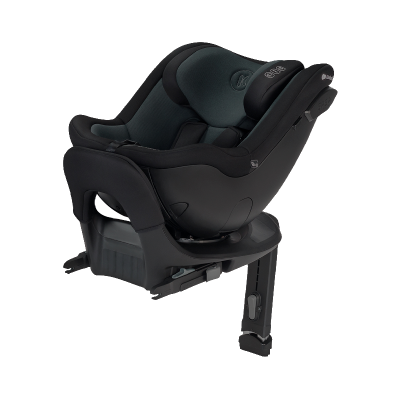 cadeira auto infantil preta e cinza escuro com suporte ajustável