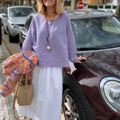 Camisa&#x20;Vichy&#x20;Doux