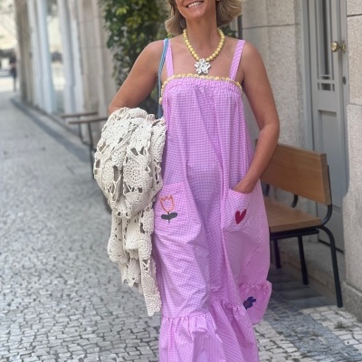 Vestido&#x20;vichy&#x20;Antonella
