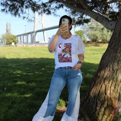 T-shirt&#x20;tigre&#x20;missangas&#x20;&#x28;edi&#x00E7;&#x00E3;o&#x20;especial&#x29;