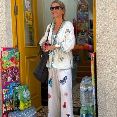 Kimono&#x20;Blue&#x20;Flower