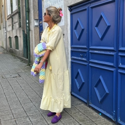 Vestido&#x20;vichy&#x20;amarelo