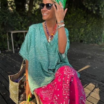 Camisa&#x20;bandana&#x20;verde