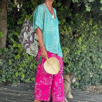 Camisa&#x20;bandana&#x20;verde