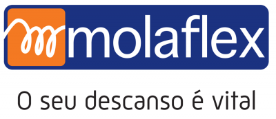 Logótipo Molaflex com lema 'O seu descanso é vital'