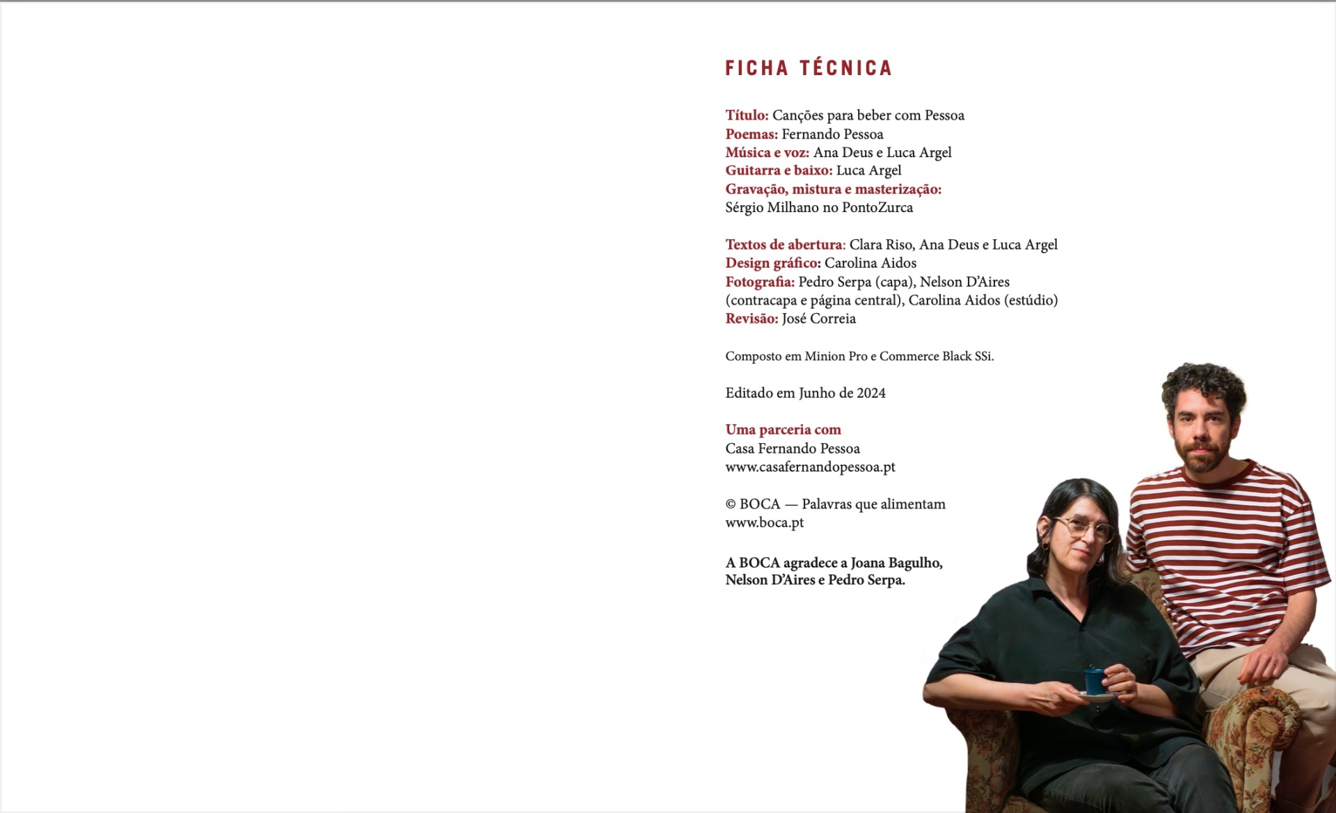 Canções para beber com Pessoa (livro + música) Canções para beber com Pessoa (livro + música)