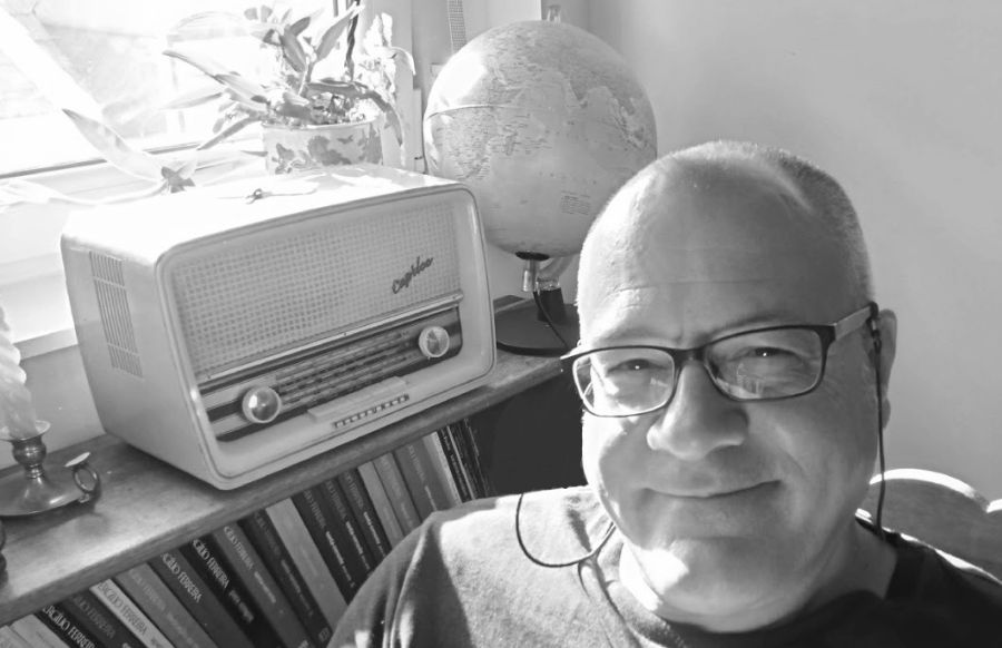 Programa de Miguel Ángel Fernández na Radio Nacional de España - Agualusa,