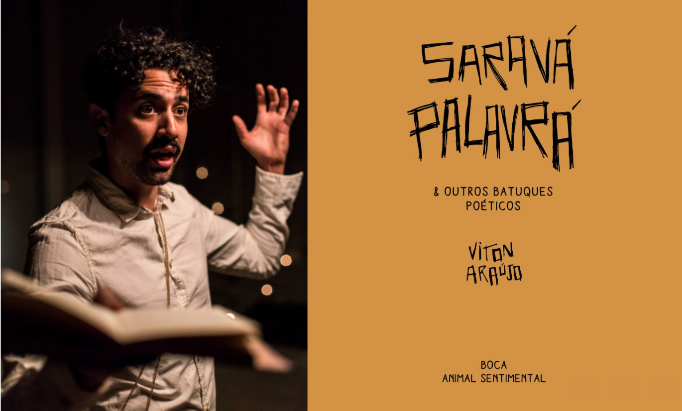 Lançamento de Saravá Palavrá em Lisboa e no Porto