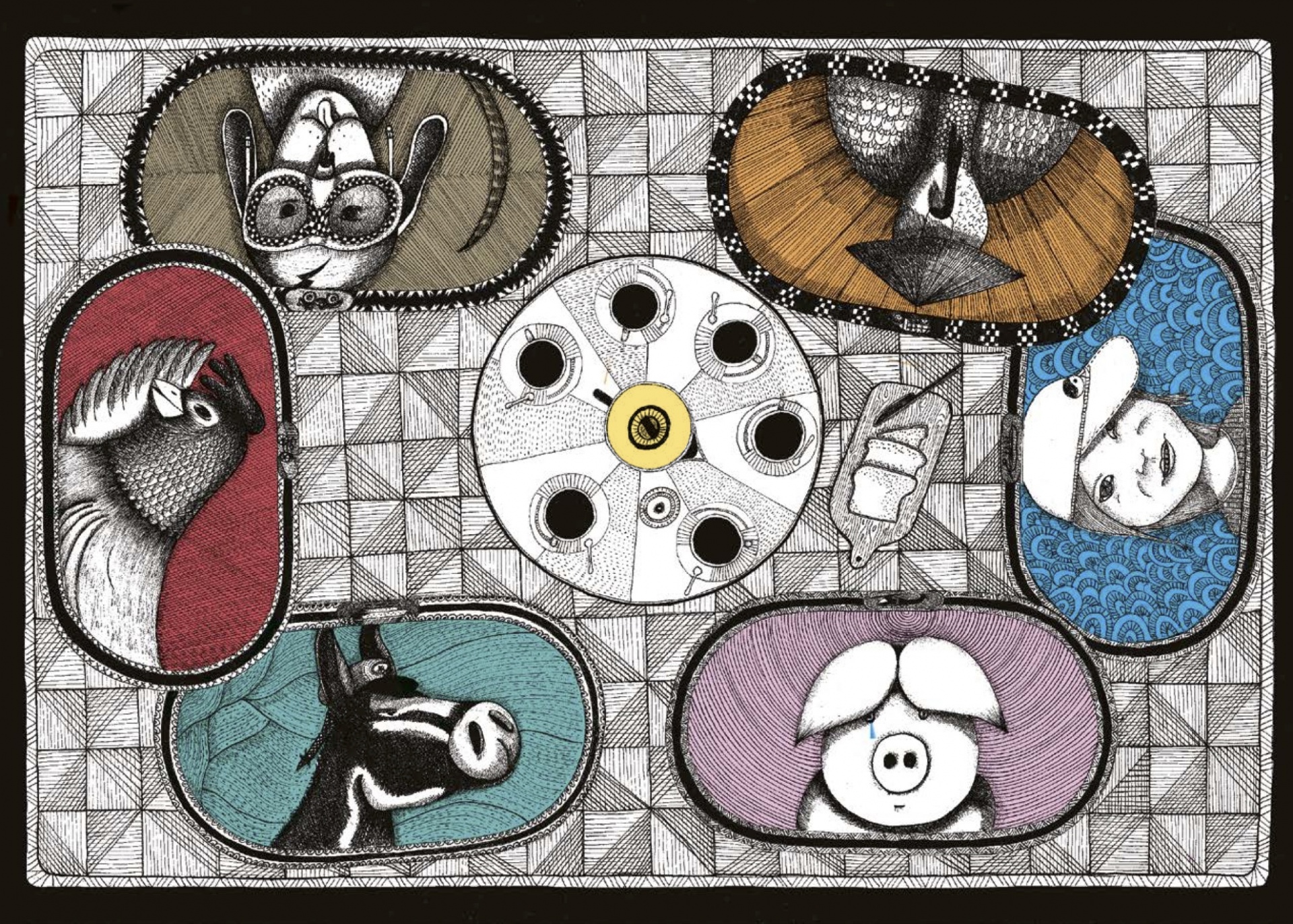 Amigos até à hora do almoço