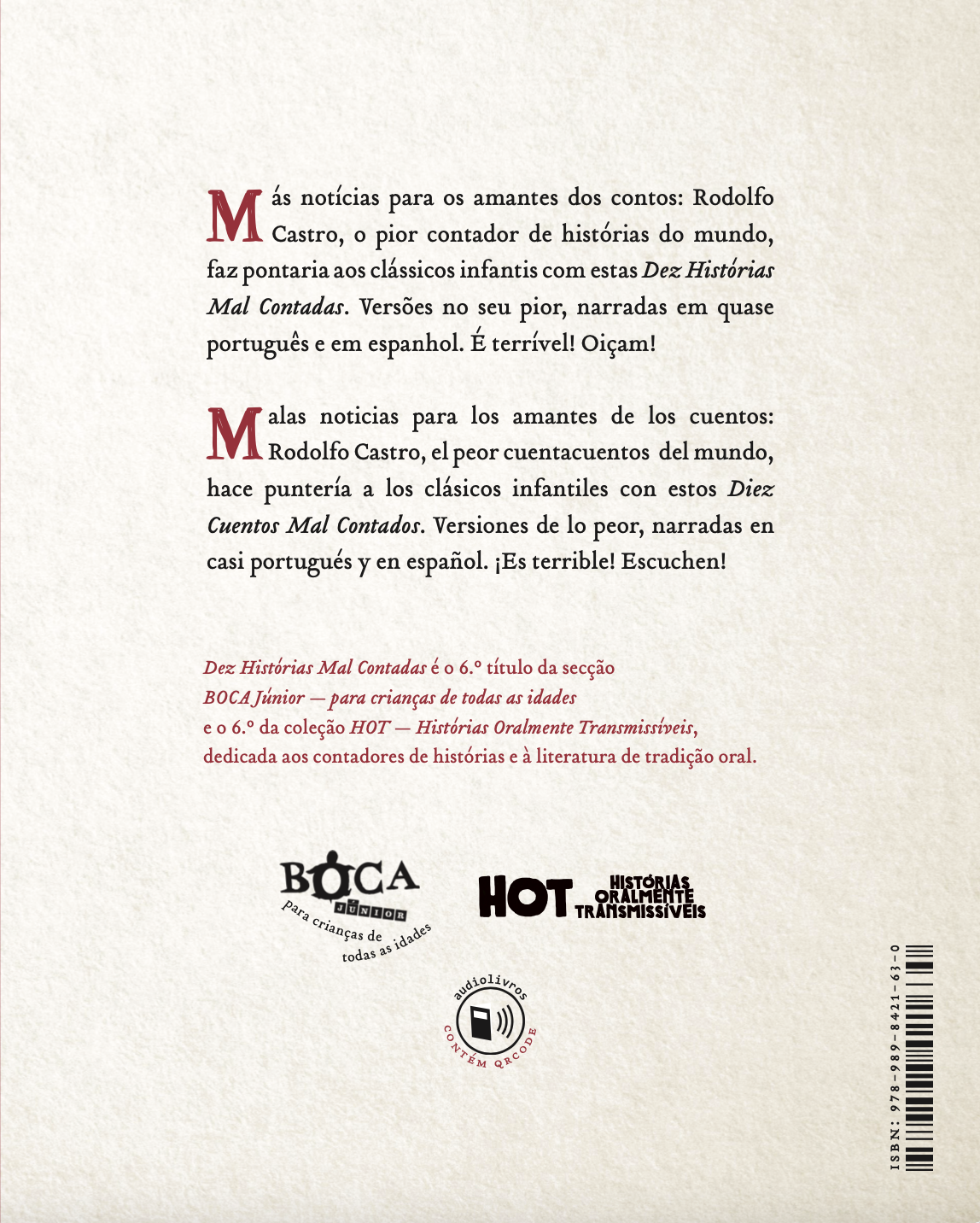 Dez Histórias Mal Contadas (Livro + audio) Dez Histórias Mal Contadas (Livro + audio)