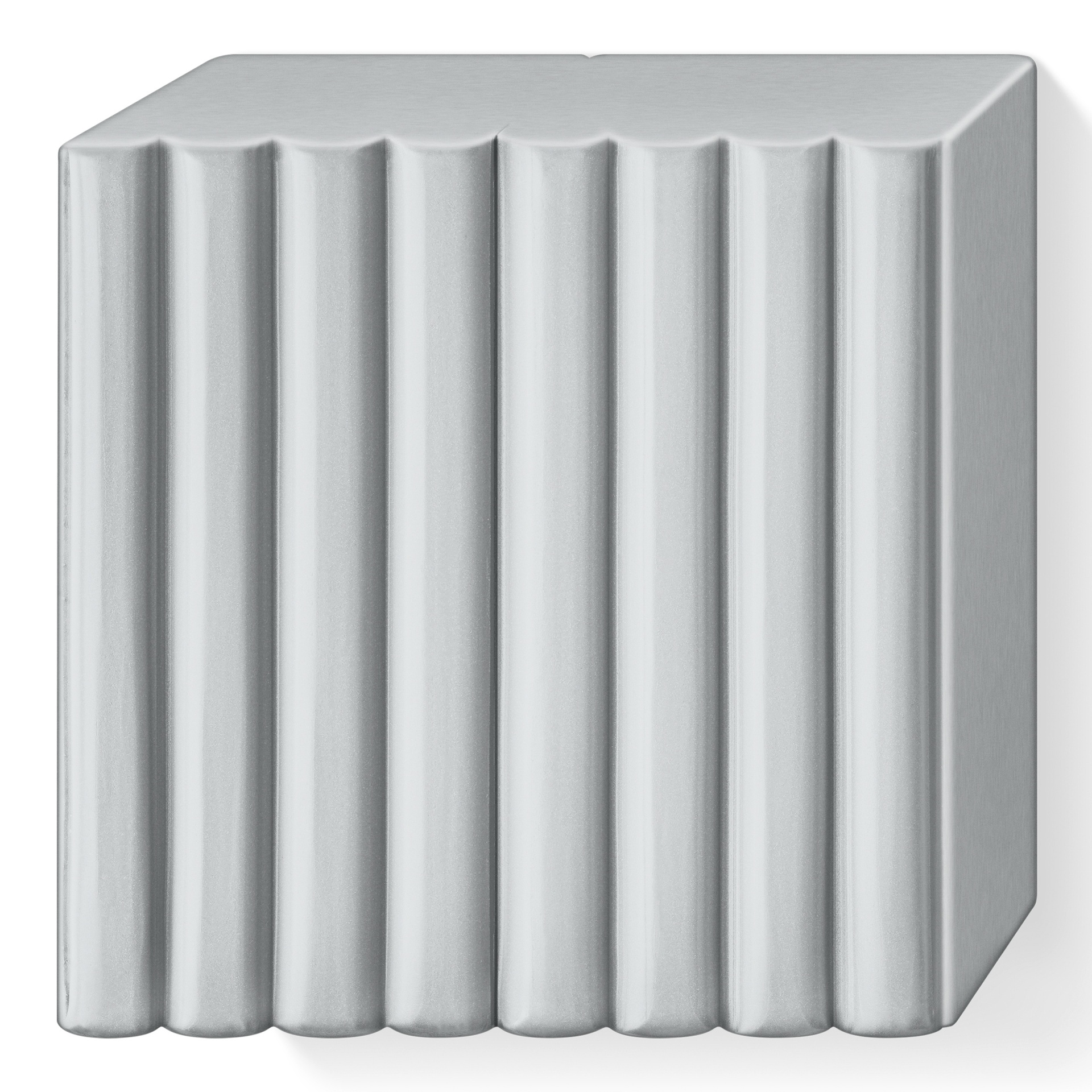 Produto cinza claro com textura ondulada vertical