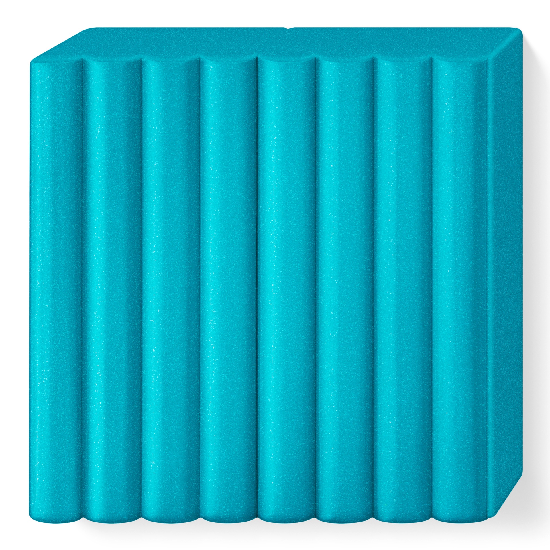 Espuma azul com textura ondulada e linhas verticais