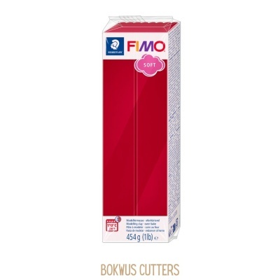 Pacote de massa de modelar FIMO Soft vermelha