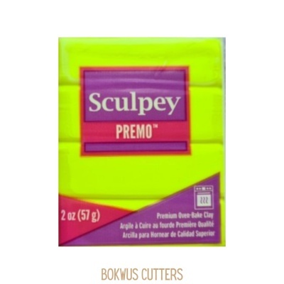 Pacote de barro polimérico Sculpey PREMO amarelo e roxo