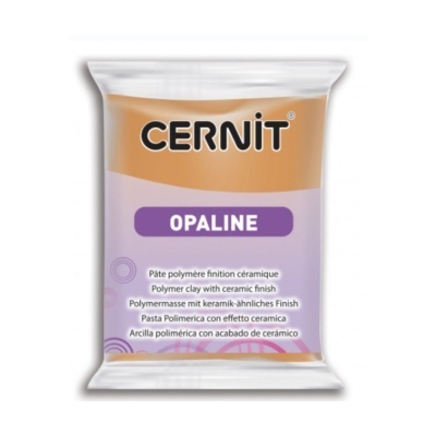 Pacote de pasta polimérica Cernit Opaline com acabamento cerâmico