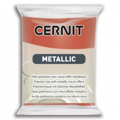 Embalagem de massa polimérica Cernit metálica