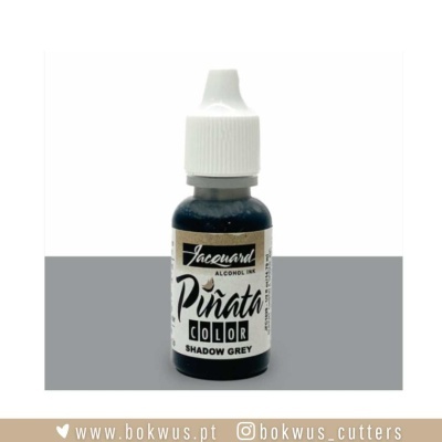 Frasco pequeno de tinta alcoólica Jacquard Piñata cor Shadow Grey