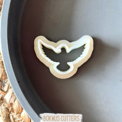 Cortador de biscoitos branca em forma de pomba