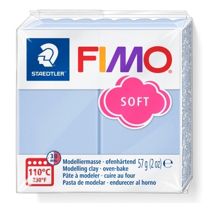 Embalagem de argila de modelar azul claro STAEDTLER FIMO SOFT