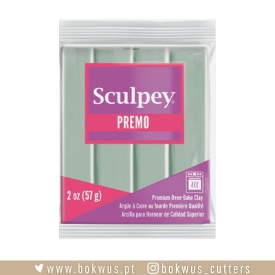 Pacote de argila Sculpey PREMO verde de 57g