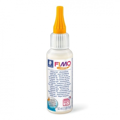 Frasco de FIMO Liquid, gel líquido com tampa amarela