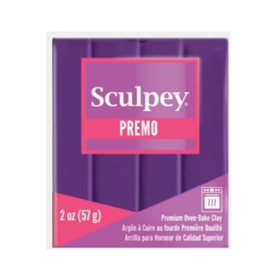 Pacote de massa modelar Sculpey PREMO roxo