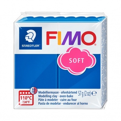 Pacote de pasta para modelar FIMO Soft da Staedtler azul
