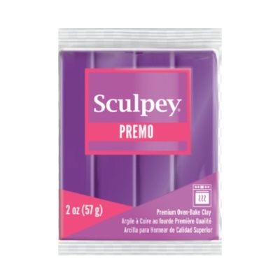 Pacote de massa de modelar roxa Sculpey PREMO