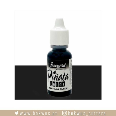 Frasco de tinta alcoólica Piñata Color Mantilla Black