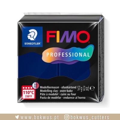 Pacote preto de massa de modelar Fimo Professional da Staedtler