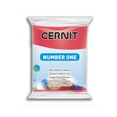 Embalagem de massa polimérica opaca branca CERNIT NUMBER ONE