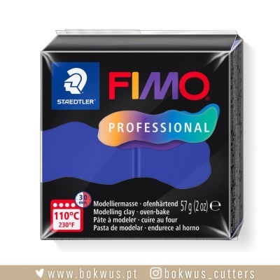 Embalagem preta de massa de modelar FIMO Professional Staedtler 57 g