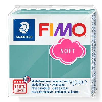 Pacote de massa modeladora FIMO SOFT verde turquesa da Staedtler