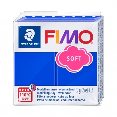 Pacote de pasta para modelar FIMO Soft azul 57 g